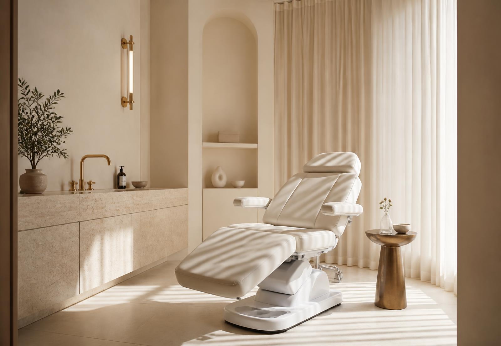 Private treatment room at ANTI AGE UAE